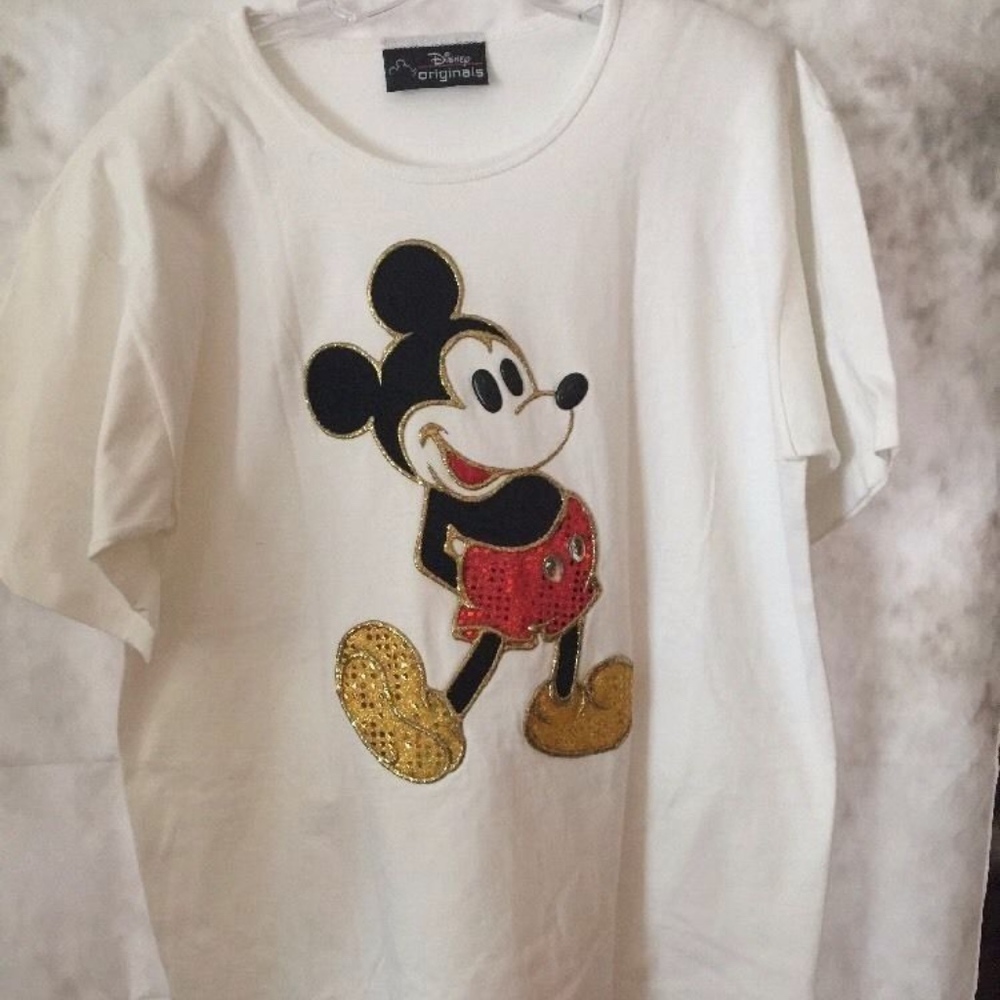 Disney Originals Embellished Mickey Mouse tee